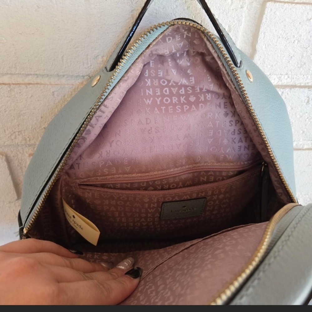 Kate Spade Blue Mini Backpack - Picture 8 of 10